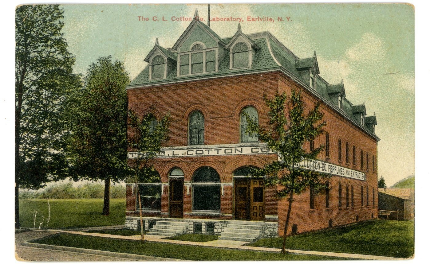 Earlville NY C.L. COTTON COMPANY LABORATORY Postcard eBay
