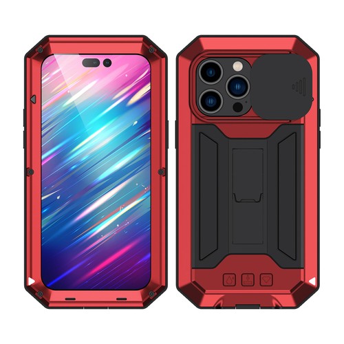 For iPhone 16 15 14 13Pro Max Case Shockproof Aluminum Gorilla Glass Metal Cover - Picture 31 of 46