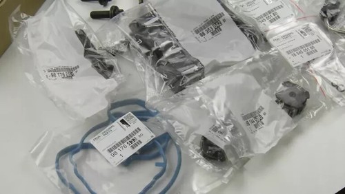 KIT DISTRIBUZIONE ORIGINALE PSA PEUGEOT CITROEN 1.0 1.2 VTI PURETECH 1654515880 - Foto 7 di 13