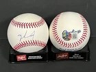 Nelson Rada Los Angeles Angels Auto Signed Baseball Beckett WITNESS COA .