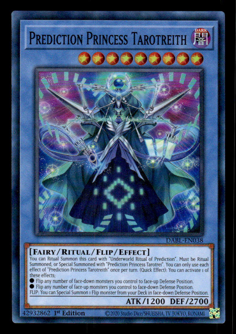 Yugioh Prediction Princess Tarotreith DABL-EN038 Darkwing Blast Super Rare | eBay Yugioh Prediction Princess Tarotreith DABL-EN038 Darkwing Blast Super Rare | eBay