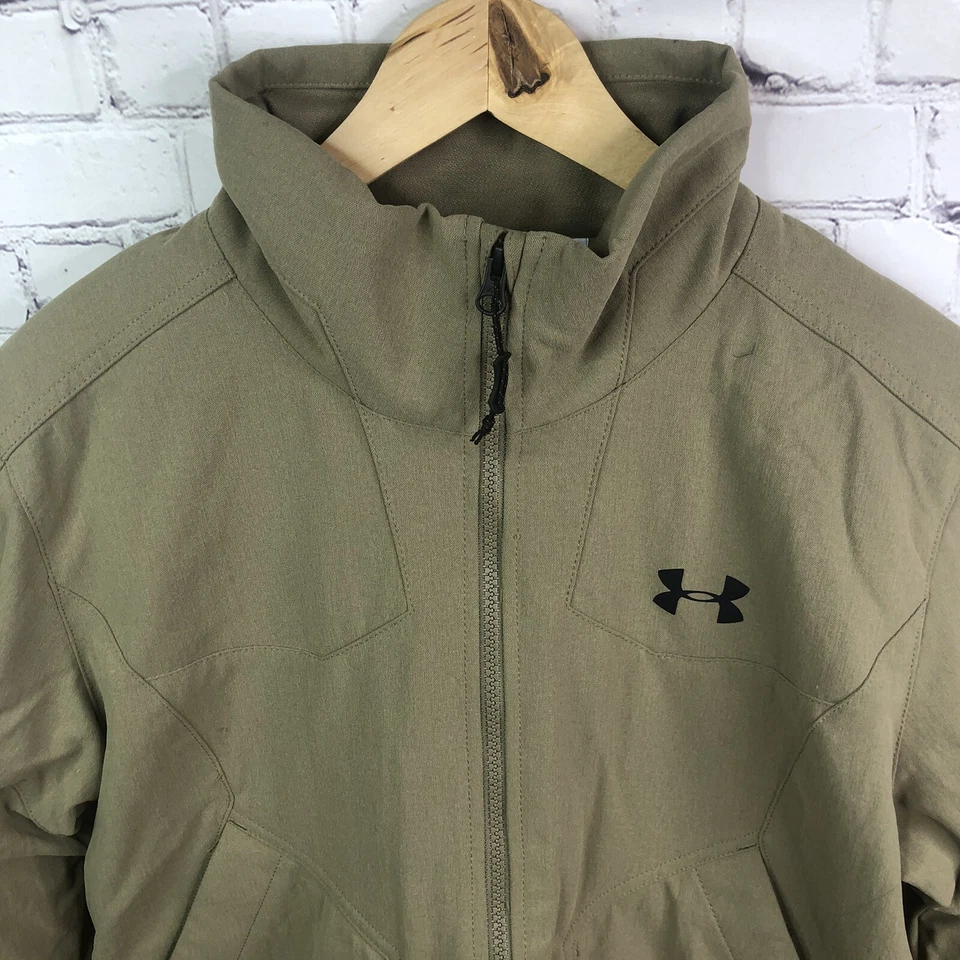 Куртка мужская Under Armour UA Tradesman Bayou желтовато-коричневая/черная 1328170-251 размер маленький - Изображение 2 из 4