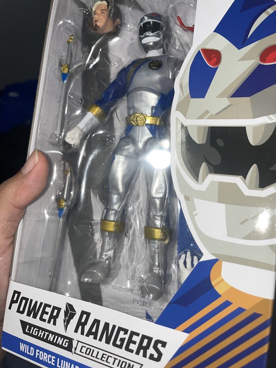 Power Rangers Lightning Collection Wild Force Lunar Wolf Grey Gray
