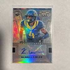 2016 PANINI PRIZM DRAFT PICKS KENNY LAWLER RC AUTO SEATTLE SEAHAWKS #286