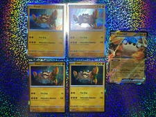 Pokemon TCG: Obsidian Flames 120/197 Klawf ex; Holo 122/198 Klawf (x4)