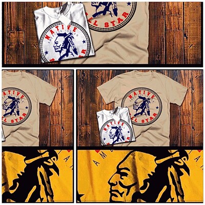 Native American T-shirt Indian Warriors feather   Indigenous Tribal Arrow tee
