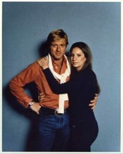 The Way We Were Robert Redford Barbra Streisand embrace Vintage Color 8x10 Photo