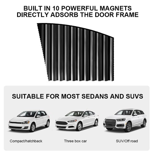 Car Sunshade Telescopic Auto Window Sun Shade Auto Interior Parts (Driver) eBay