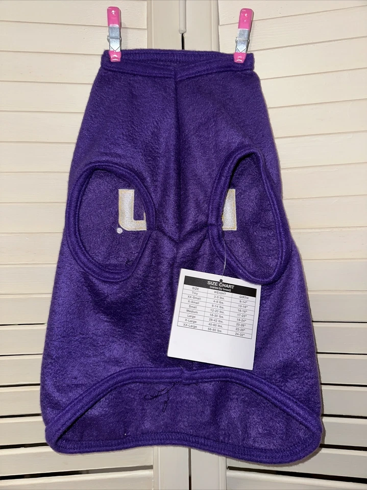 Флисовая футболка LSU Tigers Louisiana State University размер большой новая с бирками - Изображение 2 из 4