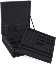 Jewelry Box Storage Case Organizer for Teens Girl Women Velvet Brooch Holder