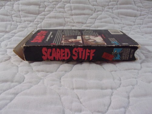 SCARED STIFF VHS 80'S HORROR HAUNTED HOUSE GORE POSSESSION UNDEAD ANDREW STEVENS - Picture 7 of 10