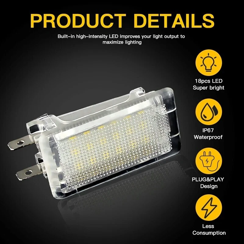 LED Trunk Luggage Light For Porsche 911 964 Carrera 986 987 Boxster 993 996 997 Foto 4 de 4