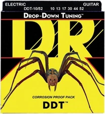 NEW DR Strings Drop Down Tuning Big N' Heavy Guitar Strings, DDT-10/52
