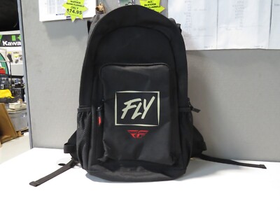 Fly Racing Black Red & Grey Jump Pack Backpack 28-5071