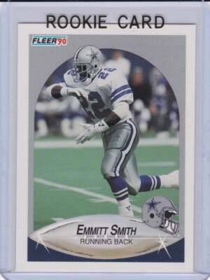 NFL COWBOYS EMMITT SMITH ルーキーカード EMMITT SMITH ROOKIE CARD Dallas Cowboys 1990 FLEER UPDATE