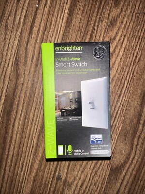 GE Enbrighten Z-Wave Plus Smart Lighting Control Switch - 14292