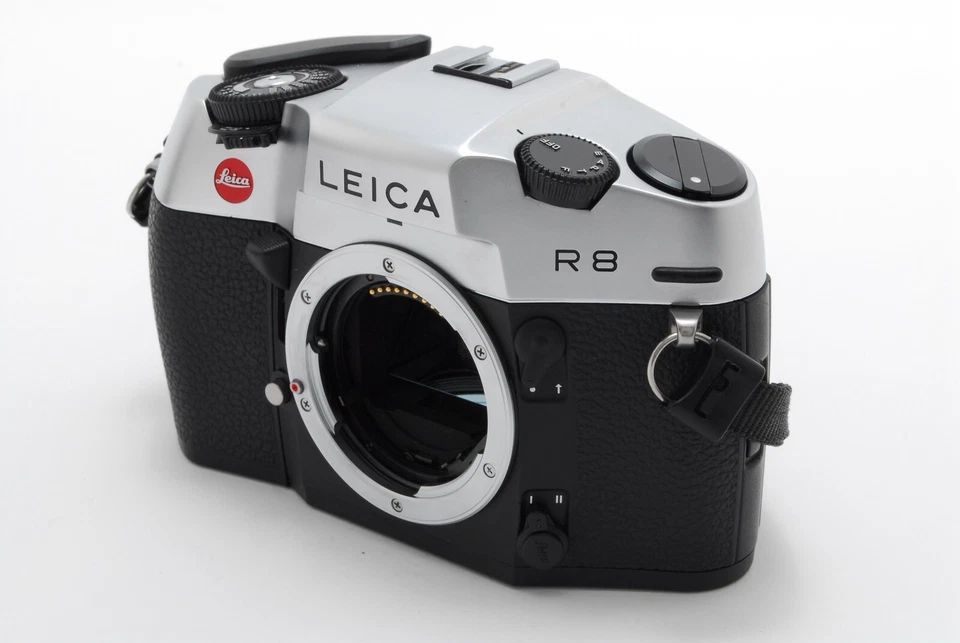 [COMO NUEVO+++ con correa] Leica R8 35 mm SLR cuerpo de cámara de película correa plateada de JAPÓN Foto 4 de 4