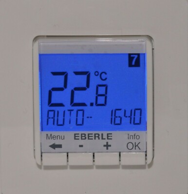  Eberle Fit 3 F programmierbarer Regler Fußbodenheizung Thermostatregler