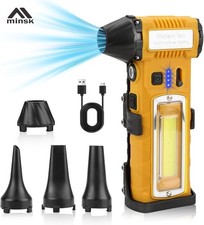 Electric Air Duster 130000RPM Cordless Compressed Air Blower Keyboard CleanerFan