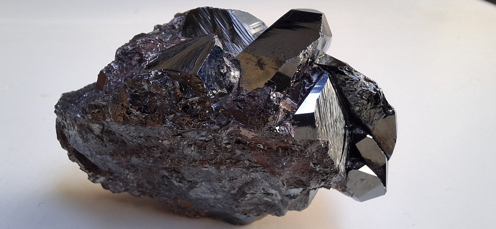 EMATITE HEMATITE - Isola D'Elba MINIERA MINATORE minerale