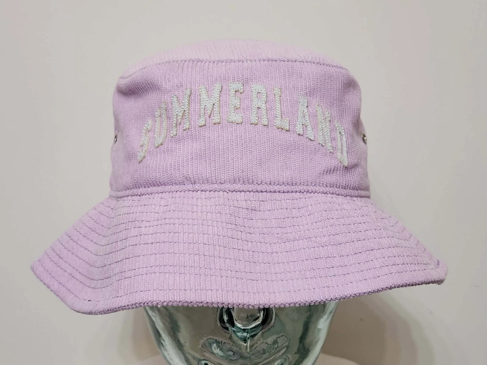 Nahmias Corduroy Summerland Bucket Hat 'Lavender'