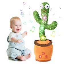 SANJOIN Cactus Baby Toy Talking Dancing Singing Adjustable Volume, Baby Girl ...