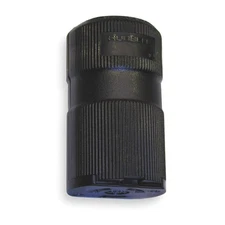 HUBBELL HBL4779VBK Locking Connector,Hinged,15 A,L7-15R 4HD39