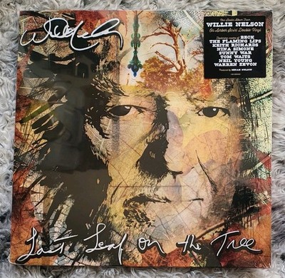 WILLIE NELSON Last Leaf On The Tree 2xLP Amber Vinyl US 2024 Country NEW/SEALED 