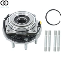 Front Wheel Hub Bearing Assy For Ford F-250 F-350 Super Duty 4WD 6.2L 6.7L V8