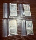 🔥(4) RARE VINTAGE FRACTIONAL 1/4 Oz .999 SILVER Bars Northwest Territorial Mint