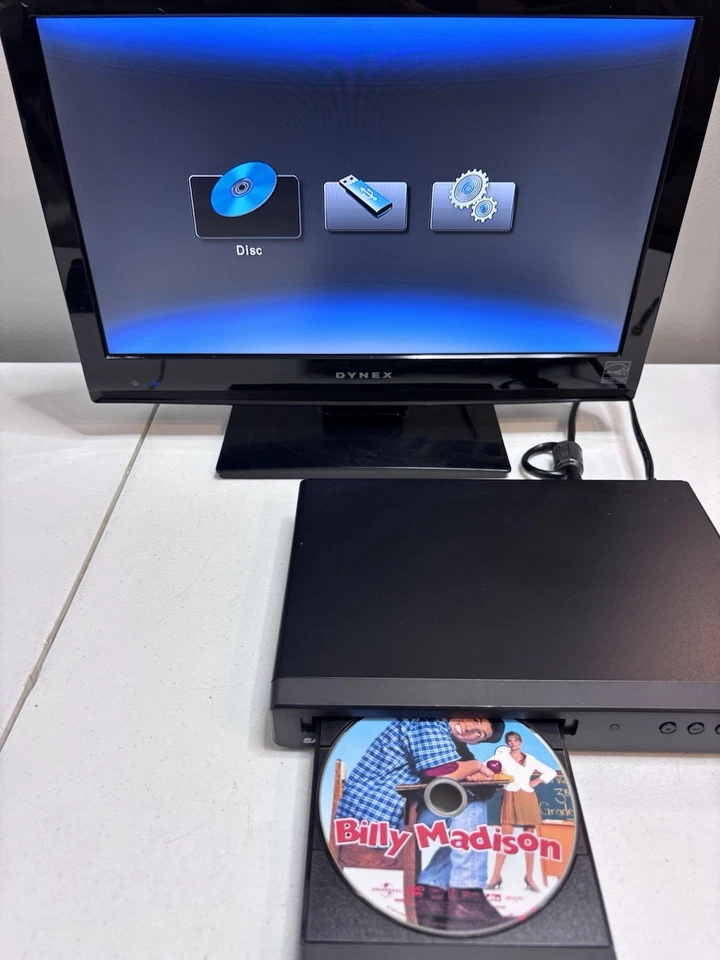 Dynex DX-L19-10A 19” LCD HD TV 720p PC Monitor HDMI VGA AUX RCA Gaming - Image 3 of 4