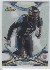 2015 Topps Finest Refractor Dante Fowler Jr #128 0b3