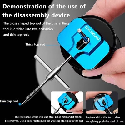 baitcasting reel spool pin puller spool bearing pin remover tool OHPHCALL Removal for Fishing Reels Lightweight Easy DIY Shaft Disassembly Gift for Fishing Enthusiasts and Dad Maintenance : Sports & Outdoors Aluminium Alloy Fishing Reel Bearing