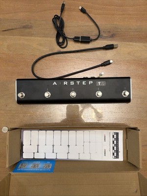 AIRSTEP TX Edition, TONEX ONE & PEDAL Foot switch, Preset and Effect Mode