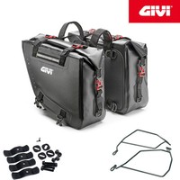 Seitentaschen 15L GRT718 + Rahmen [Givi] Yamaha MT-07 2021 2022 2023 2024