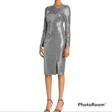 Eliza J Metallic Cocktail Dress NWT