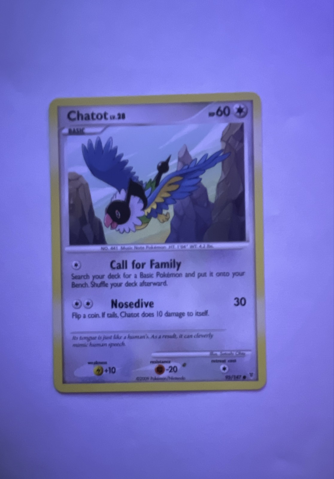 Chatot 95/147 Supreme Victors Regular