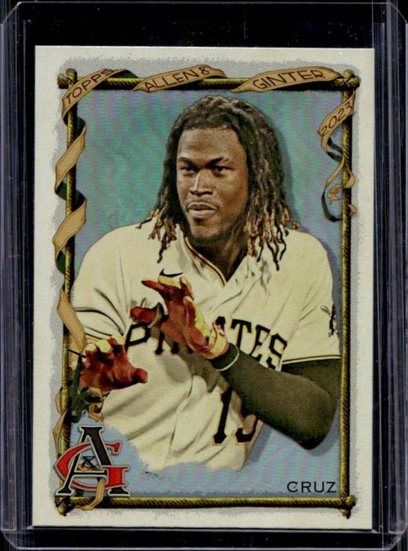 2023 Topps Allen & Ginter Oneil Cruz Silver Portrait #62 Pirates