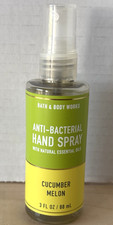 Bath  Body Cucumber Melon Anti-Bacterial Hand Spray 3 fl oz New