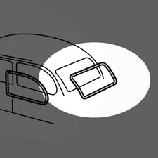 Empi 98-4554 Stock Rear Window Seal Vw Bug 1965-1971, Super Beetle 1971