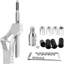 4pcs Adjustable Shift Extender Gear Shift Knob Adapter For Most Cars Silver 4pcs Adjustable Shift Extender Gear Shift Knob Adapter For Most Cars Silver
