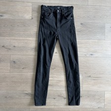 Citizens of Humanity Jeans Women s 27 Black Chrissy Uber High Rise Skinny