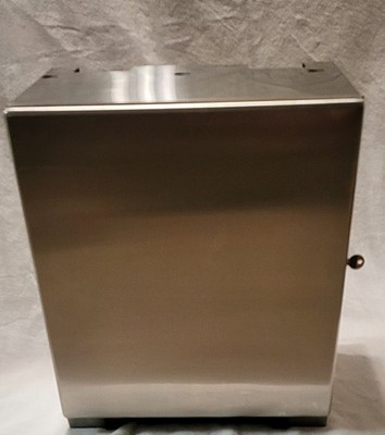 Bobrick B-2974 Automatic Surface Mount Paper Towel Dispenser Working & Has Key