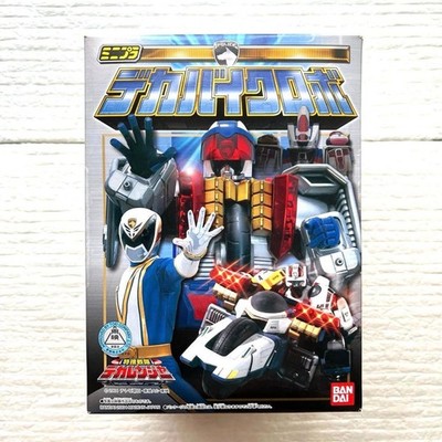 BANDAI Power Rangers SPD Dekaranger Mini pla DEKA BIKE ROBO Megazord