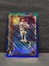 JACOB WILSON - 2025 Topps Holiday - Blue Metallic Glitter RC #H4