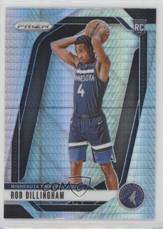 2024-25 Panini Prizm Hyper Prizm Rob Dillingham #250 Rookie RC 0nr3