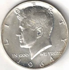 1964-D  Denver Brilliant Uncirculated Silver Strike JFK Half Dollar Coin!
