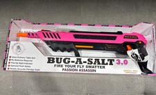 Bug-A-Salt 3.0 Fun "The Salt Shooting Shotgun" Bug Killing Device NIB Pink