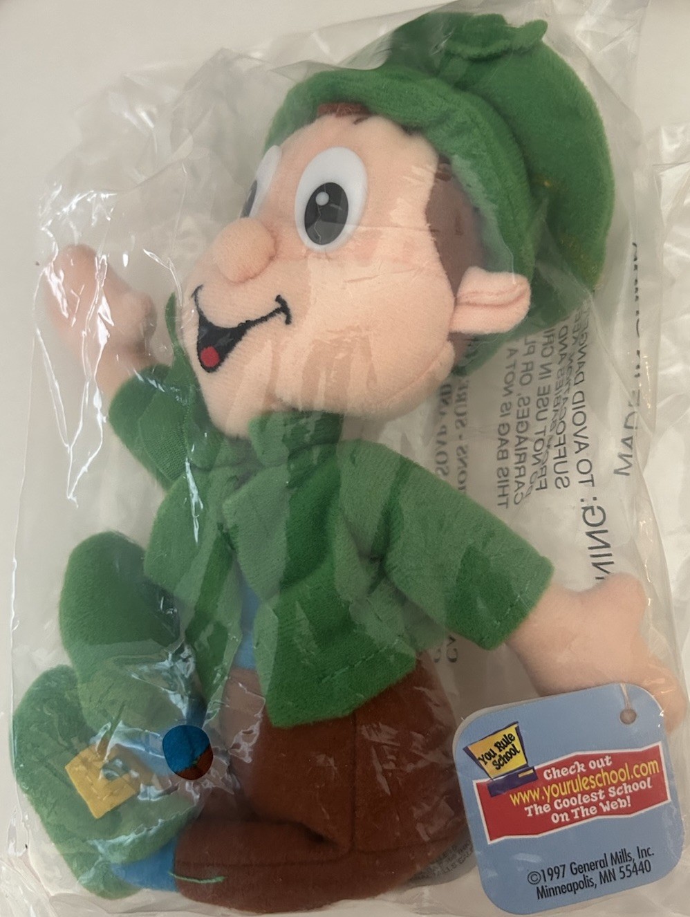 General Mills 1997-1979 Breakfast Pals Plush Dolls - Complete Set of 7