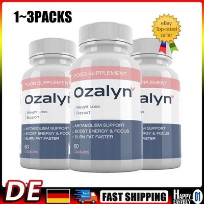 1-3X Ozalyn Weight Loss Support 60 Capsules Food supplement DE Stock 2026~DE
